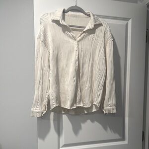 Elegant Cream Women's Top